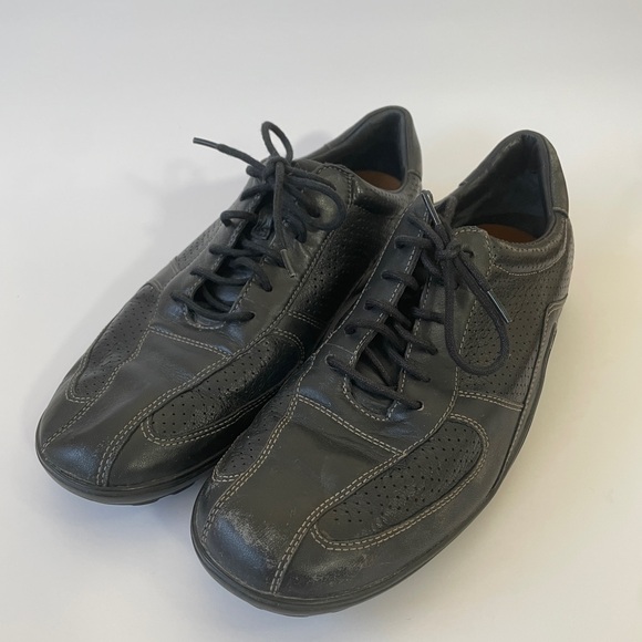 Cole Haan Men’s Black Leather Driving shoes - Picture 1 of 5